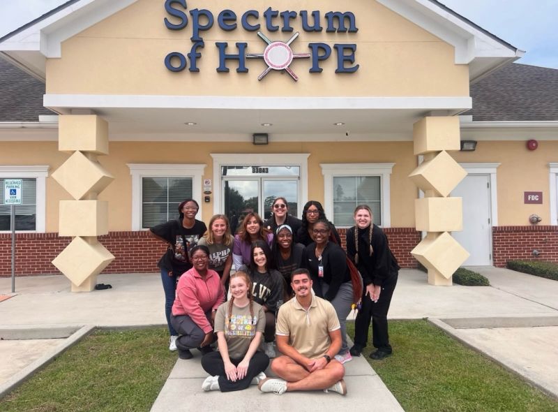 Spectrum of Hope clinical team working together