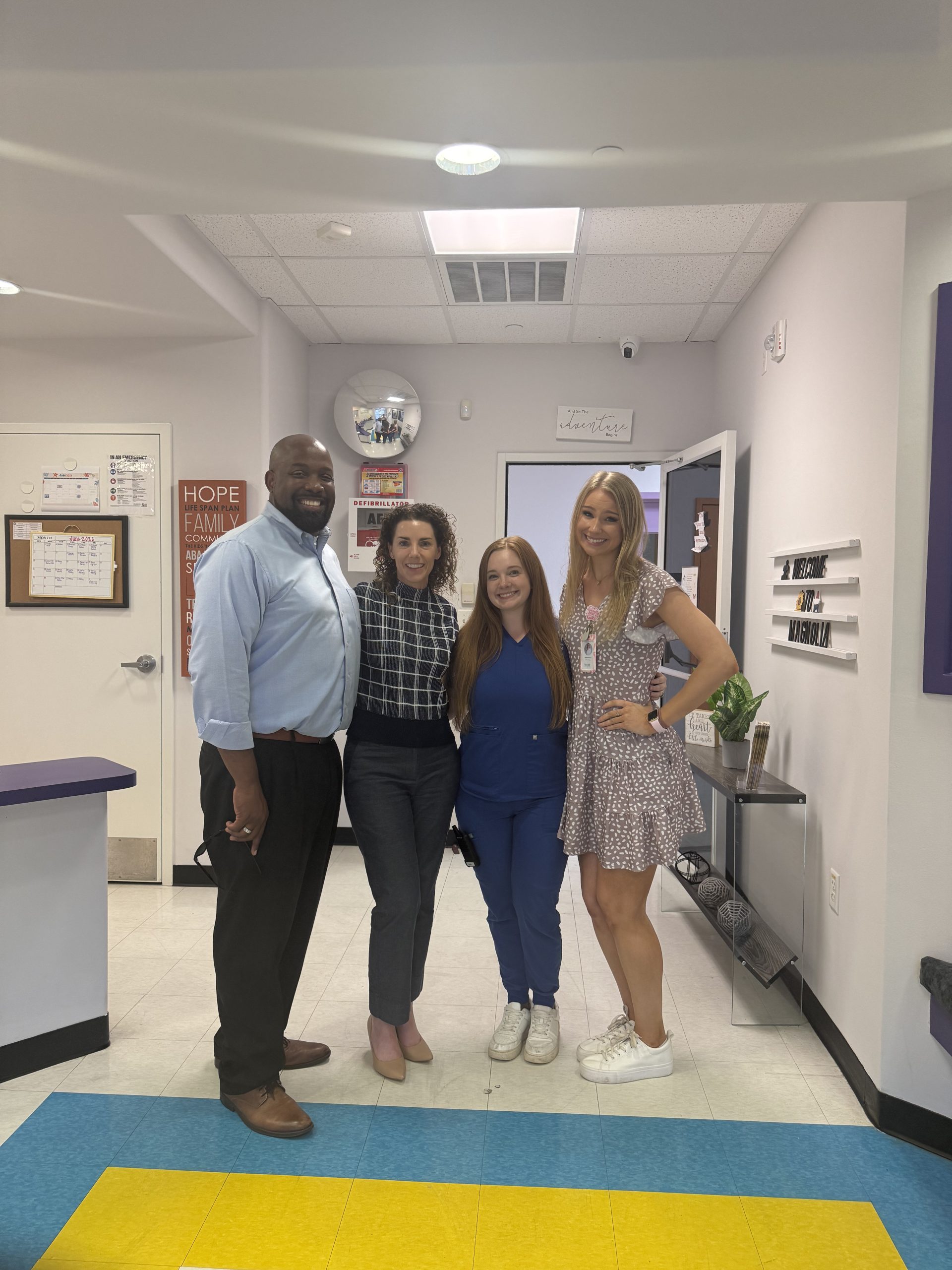 Spectrum of Hope team at the Magnolia center